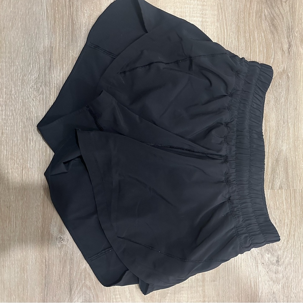 lululemon athletica Midnight Black Athletic Shorts